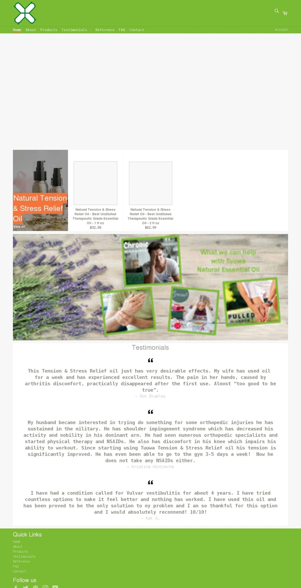 tuuwashop.com shopify website screenshot