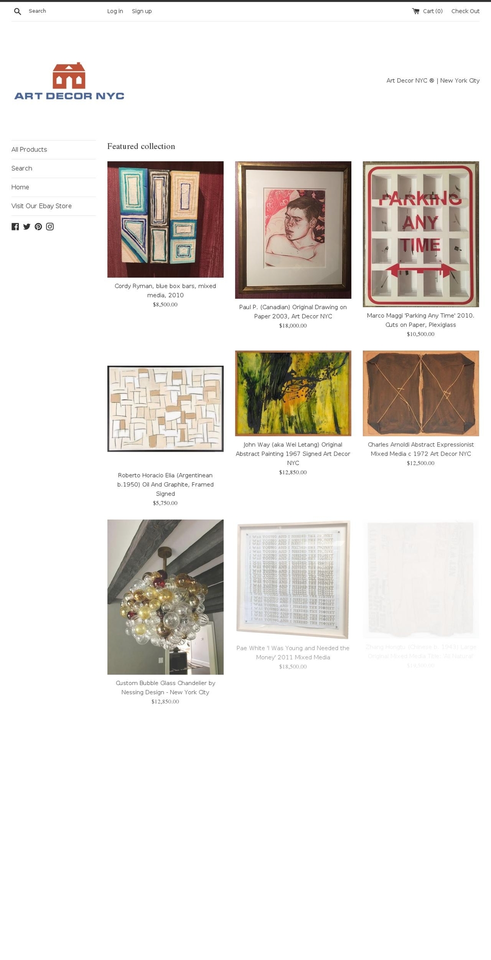 tuxedoparkproject.com — Shopify storefront screenshot