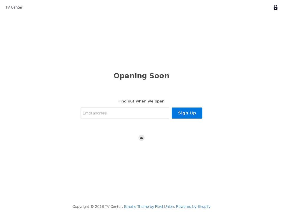 tvcenter.ca shopify website screenshot