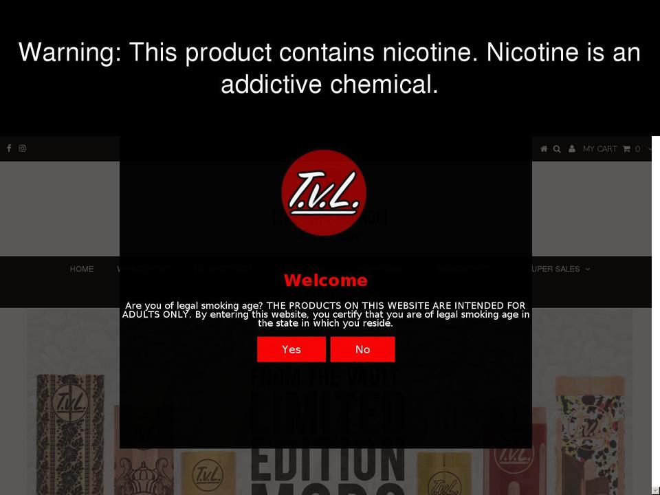 Copy of Tvl Site Shopify theme site example tvl760.com