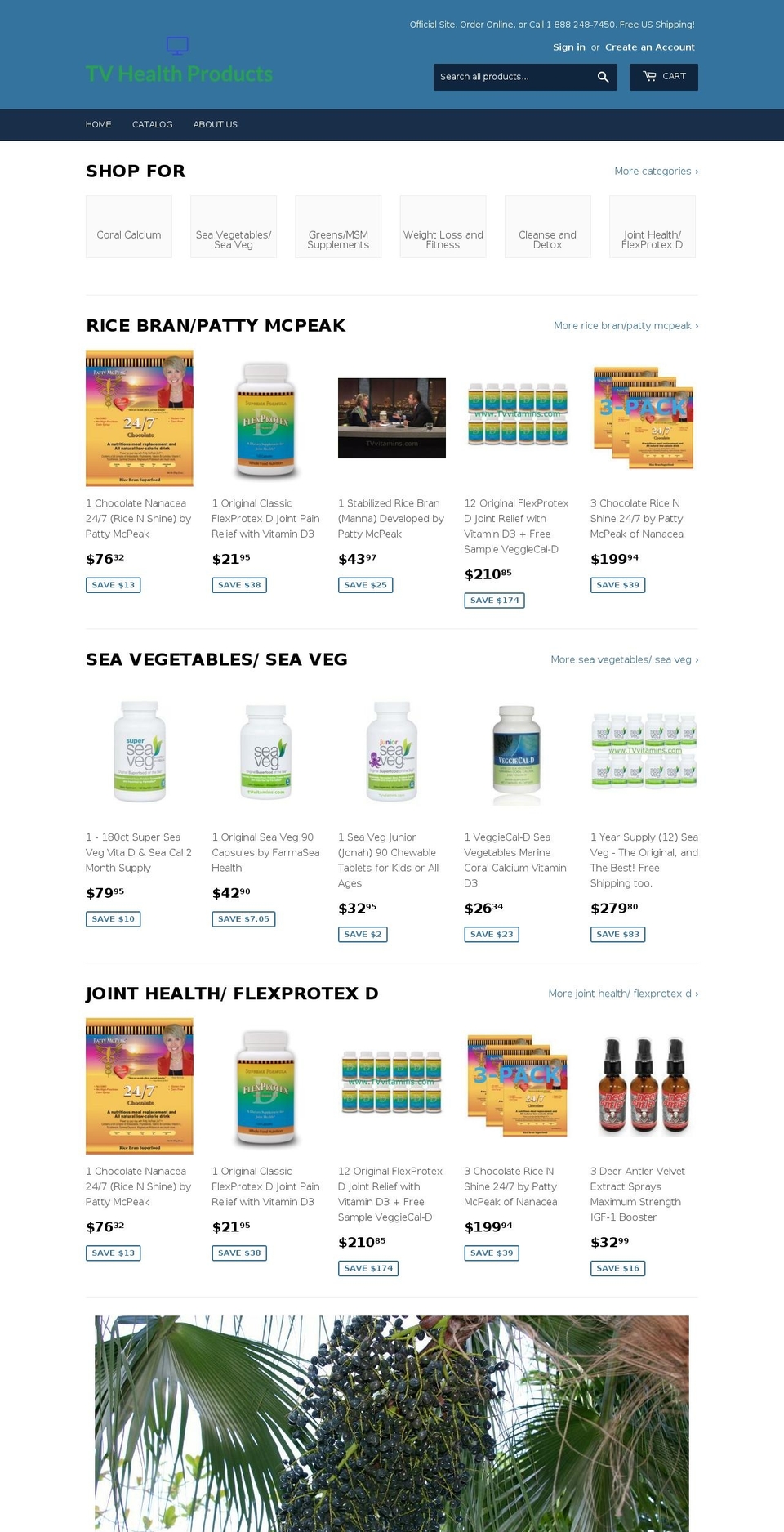 tvorderline.com — Shopify storefront screenshot