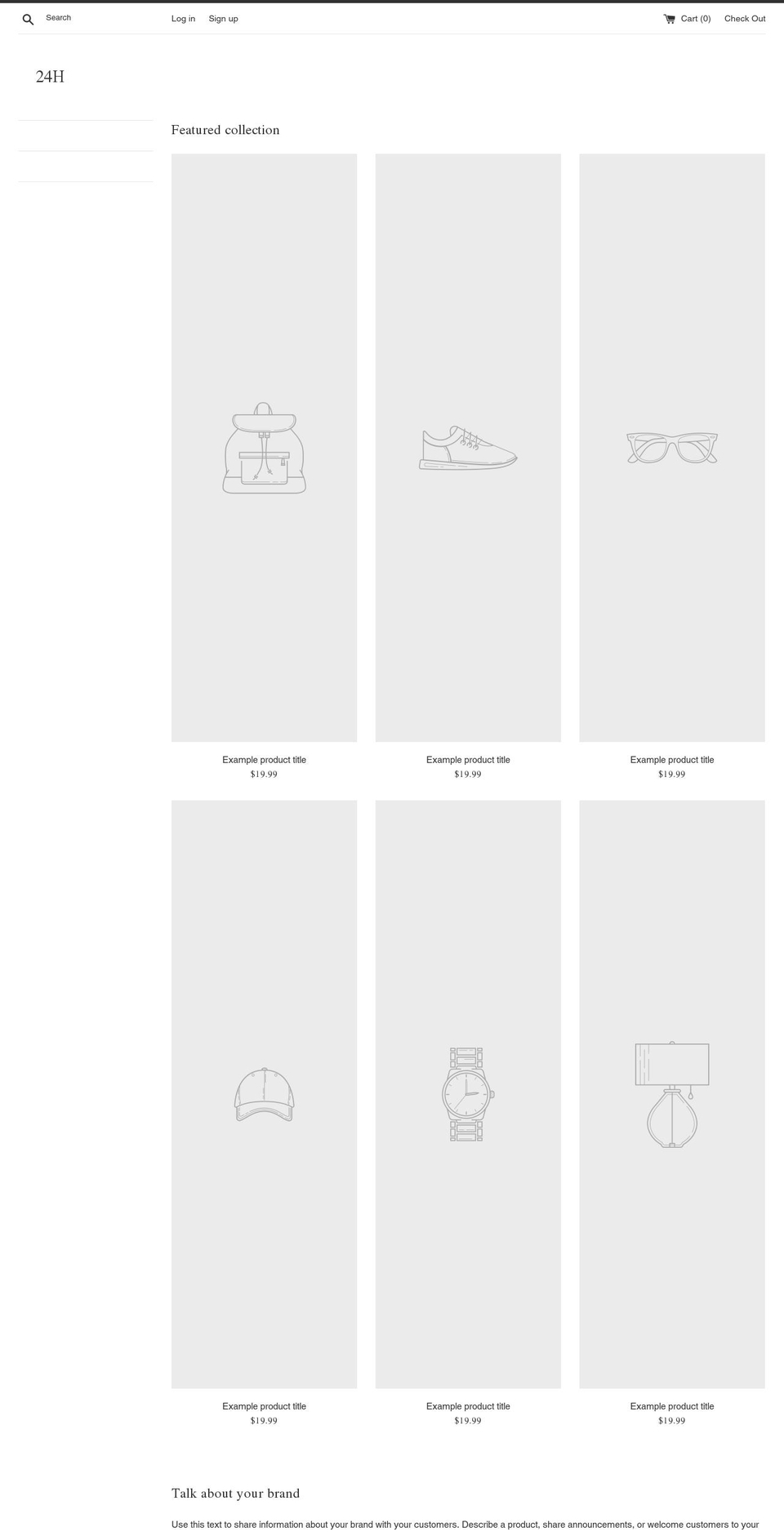 tw-24h.com — Shopify storefront screenshot