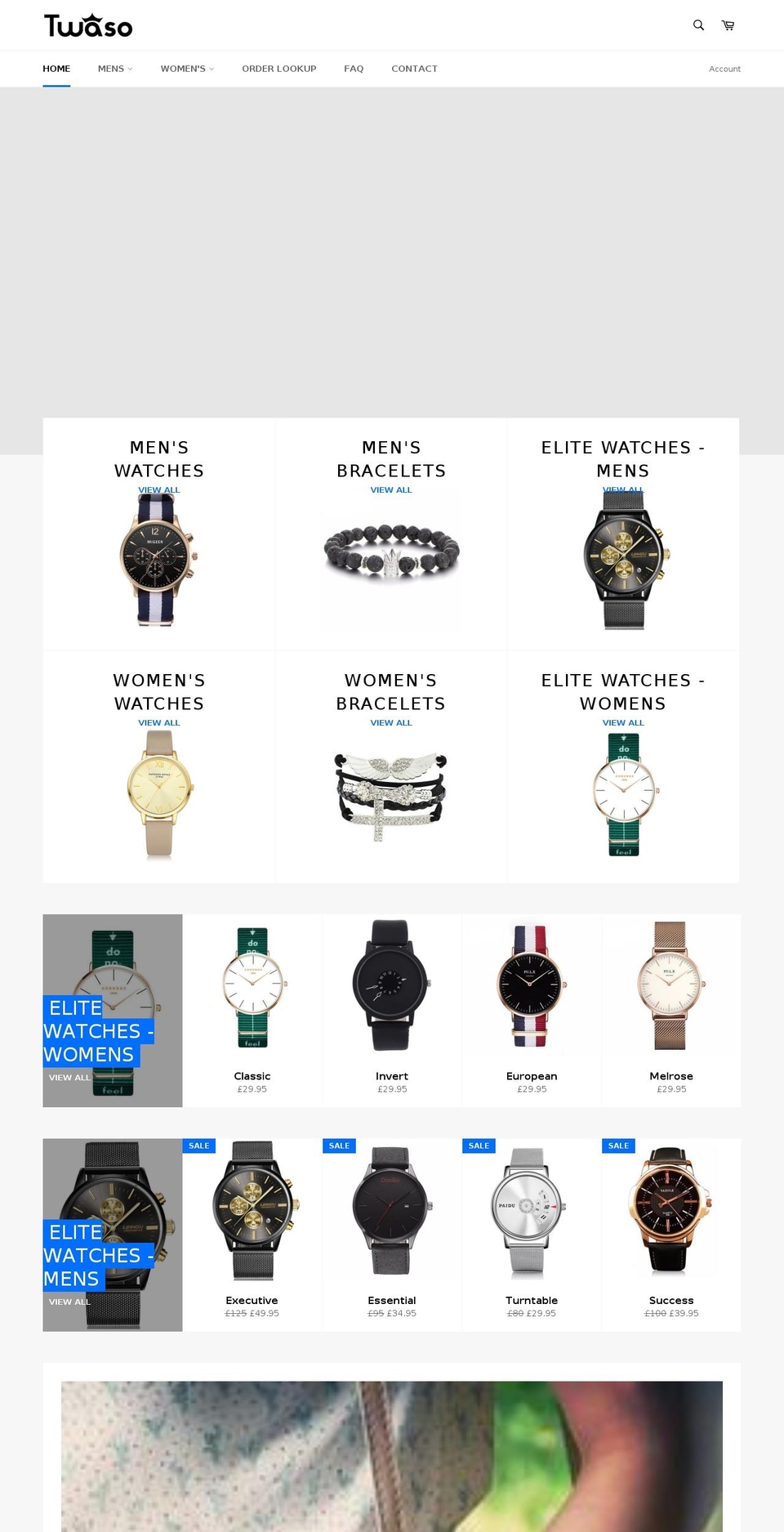 twaso.com — Shopify storefront screenshot