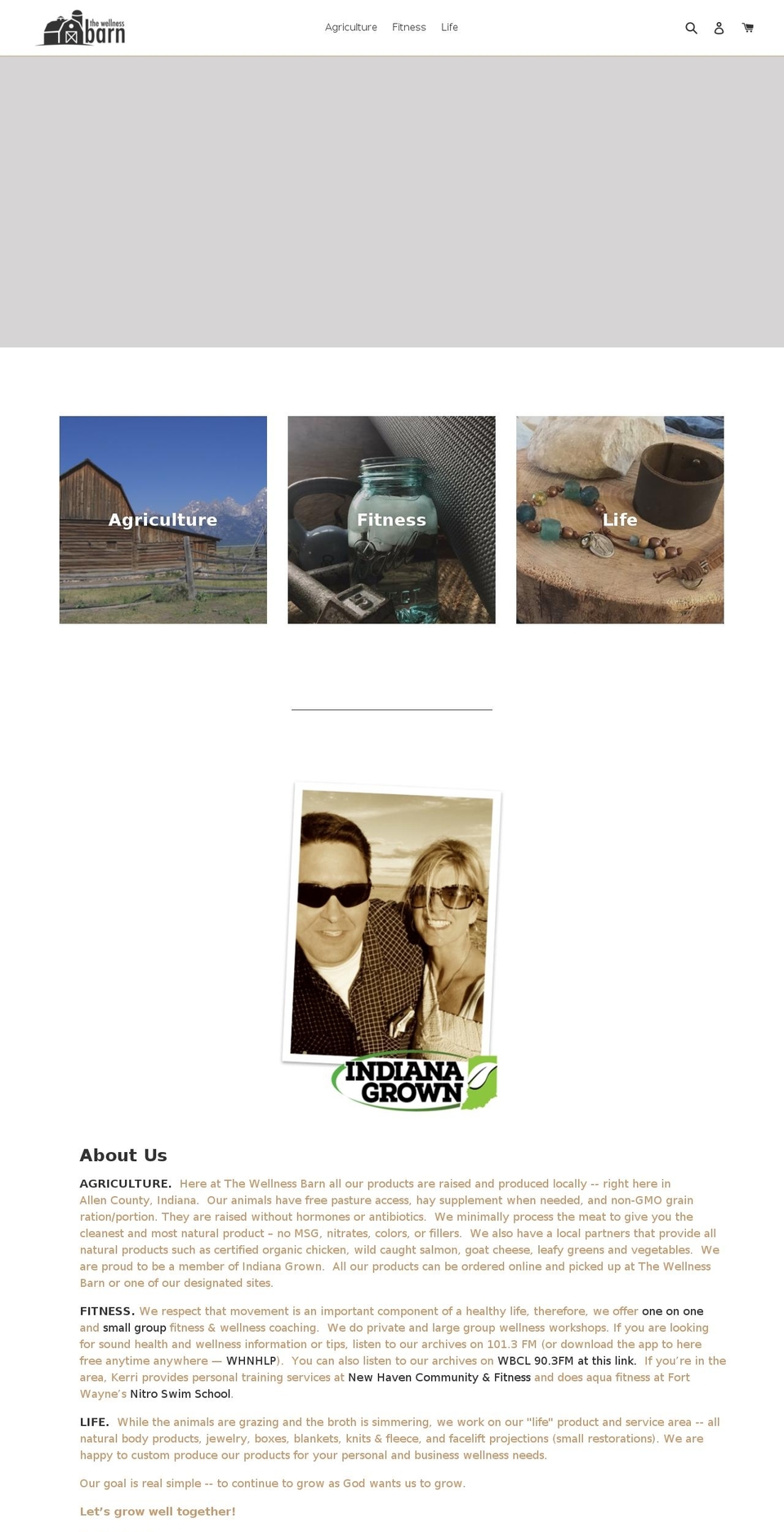 twbarn.com shopify website screenshot