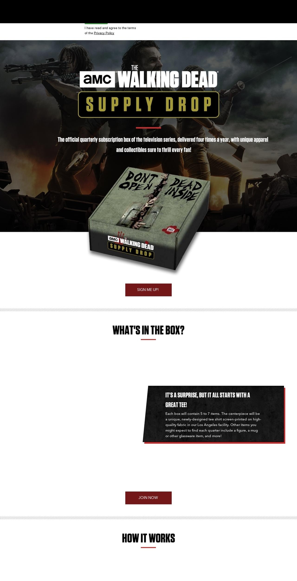 twdsupplydrop.com shopify website screenshot