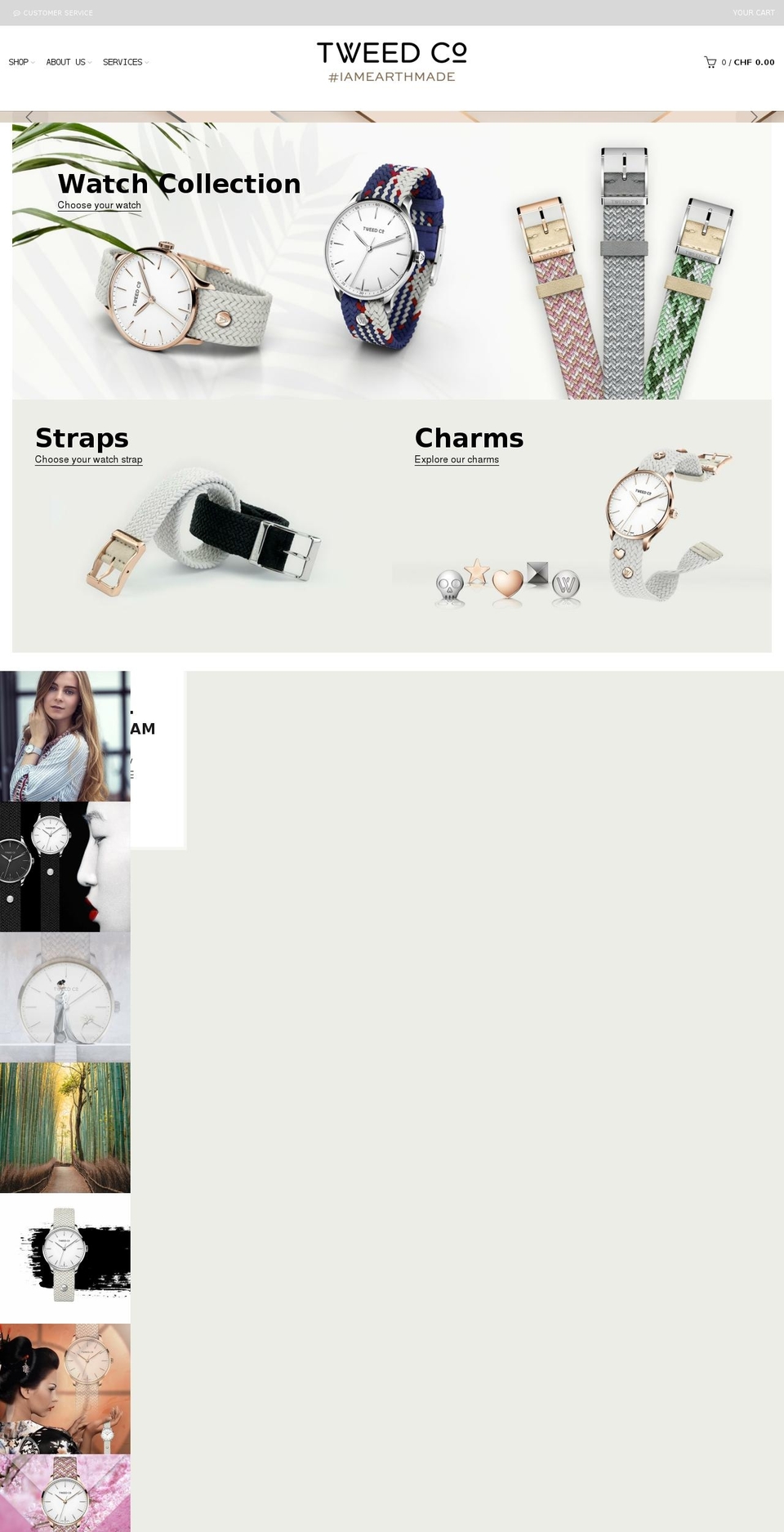 Tweed Shopify theme site example tweed-co.org