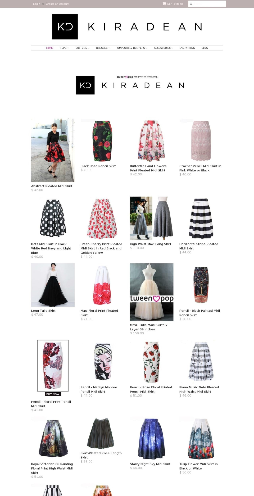 tweengirlchurchclothes.com shopify website screenshot