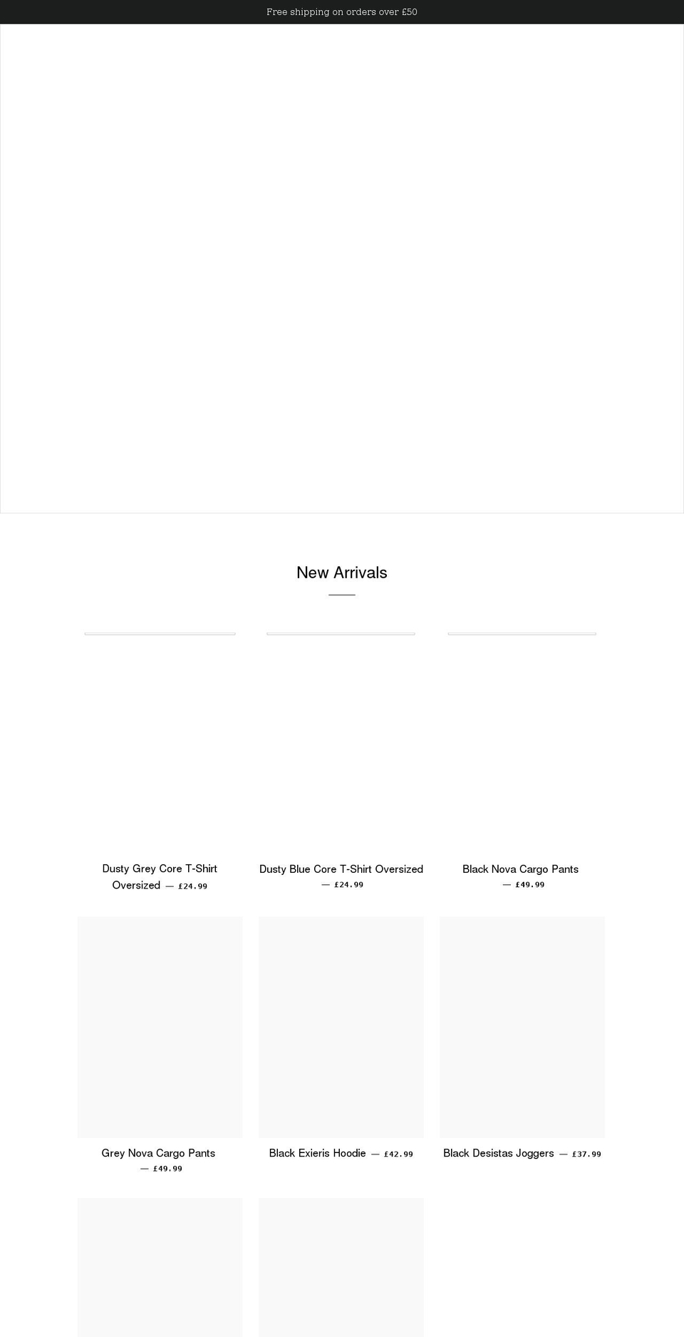 twentysevenad.com shopify website screenshot