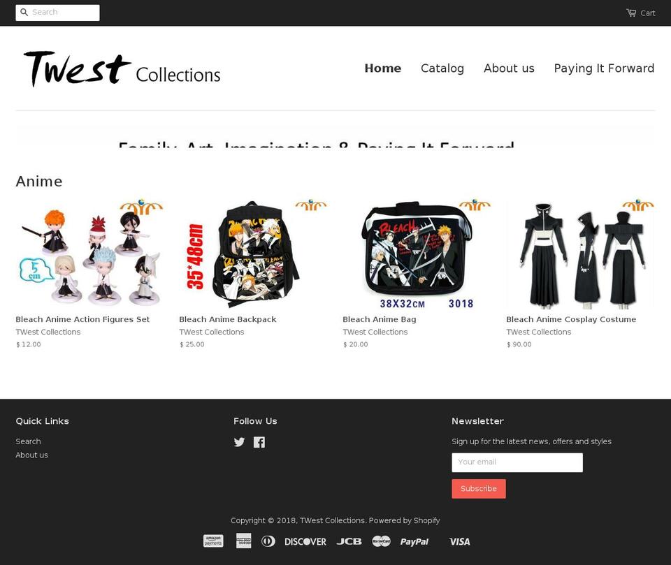 twestdesign.com — Shopify storefront screenshot