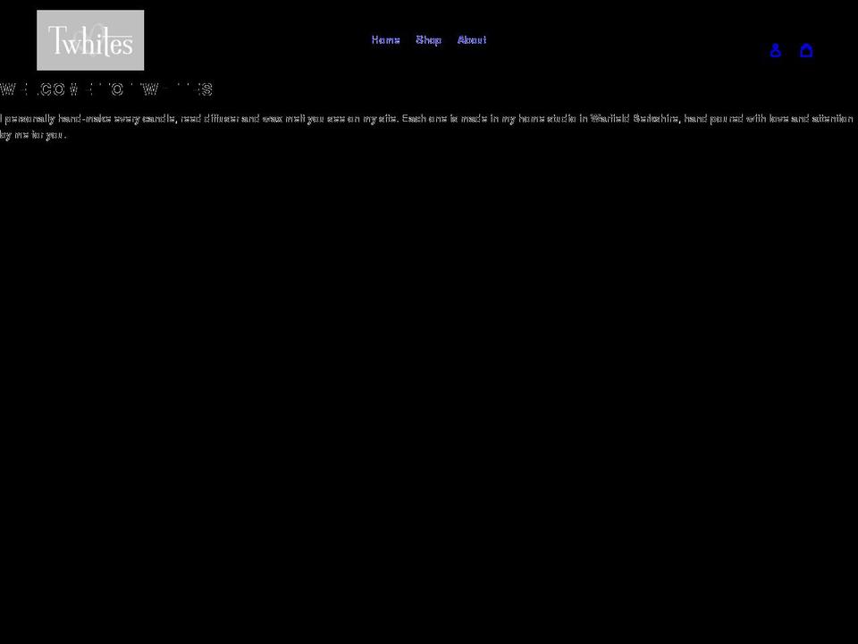 twhites.co.uk shopify website screenshot