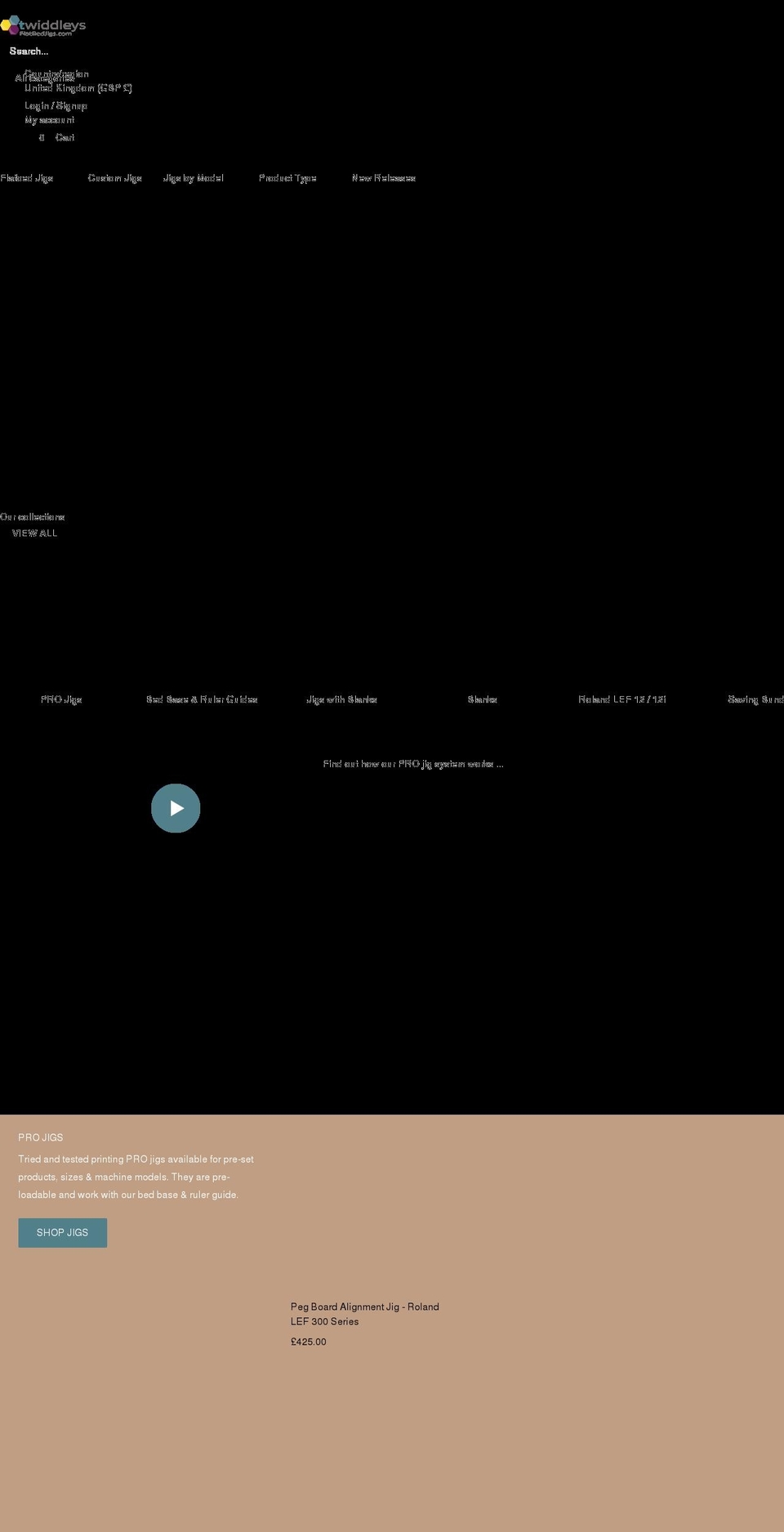 twiddleys.com shopify website screenshot
