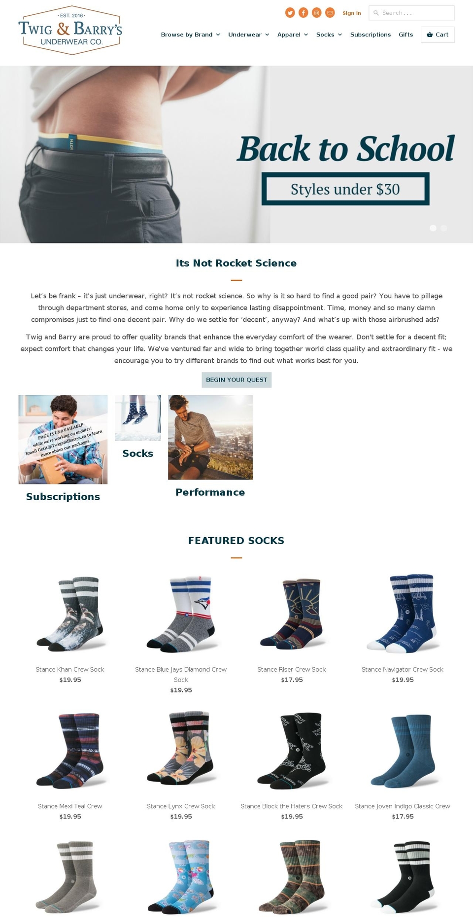 twiggnberries.com shopify website screenshot