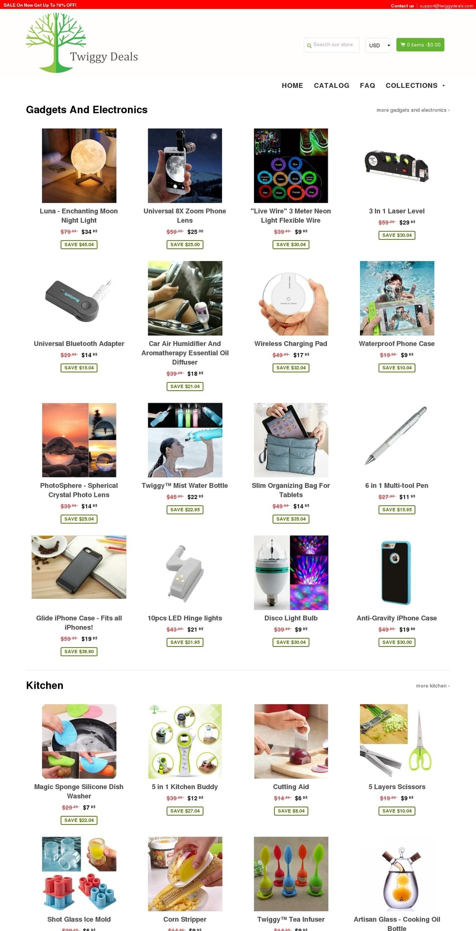twiggydeals.com — Shopify storefront screenshot