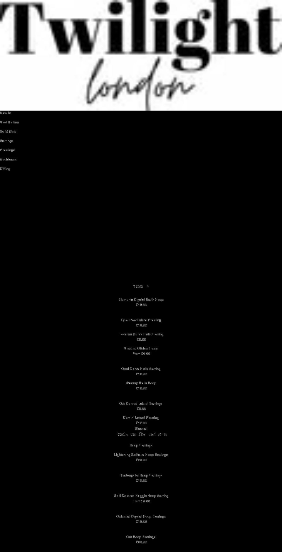 twilightlondon.com shopify website screenshot