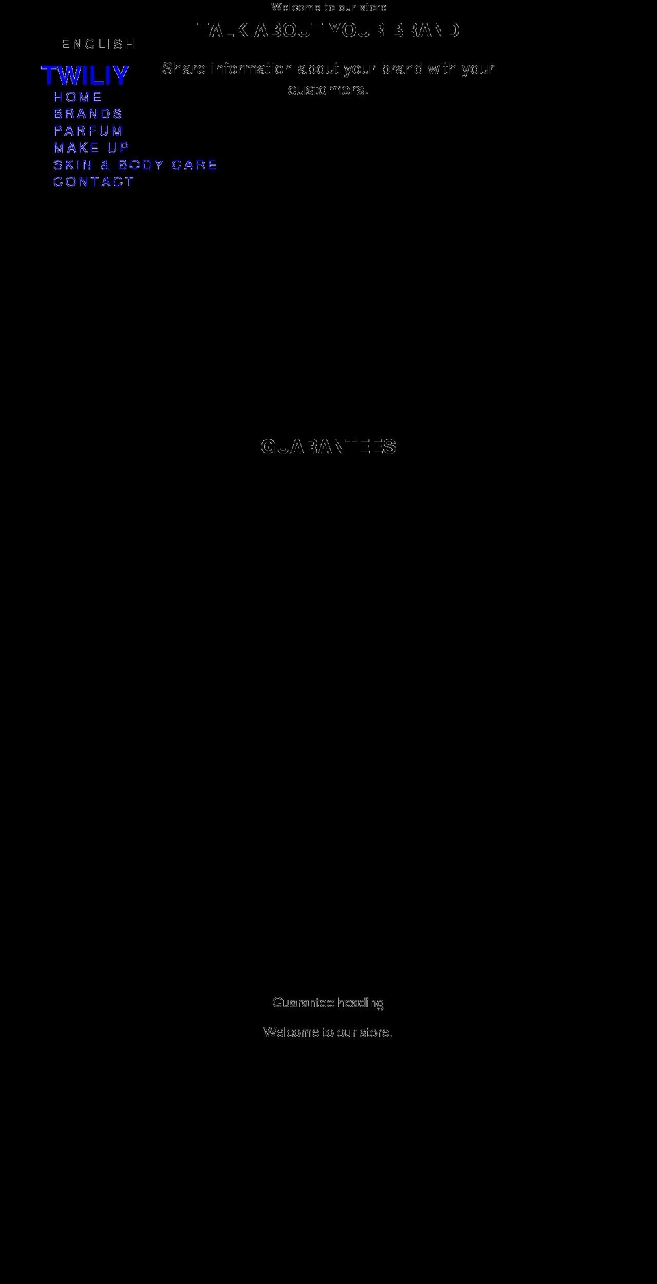 twiliy.com shopify website screenshot