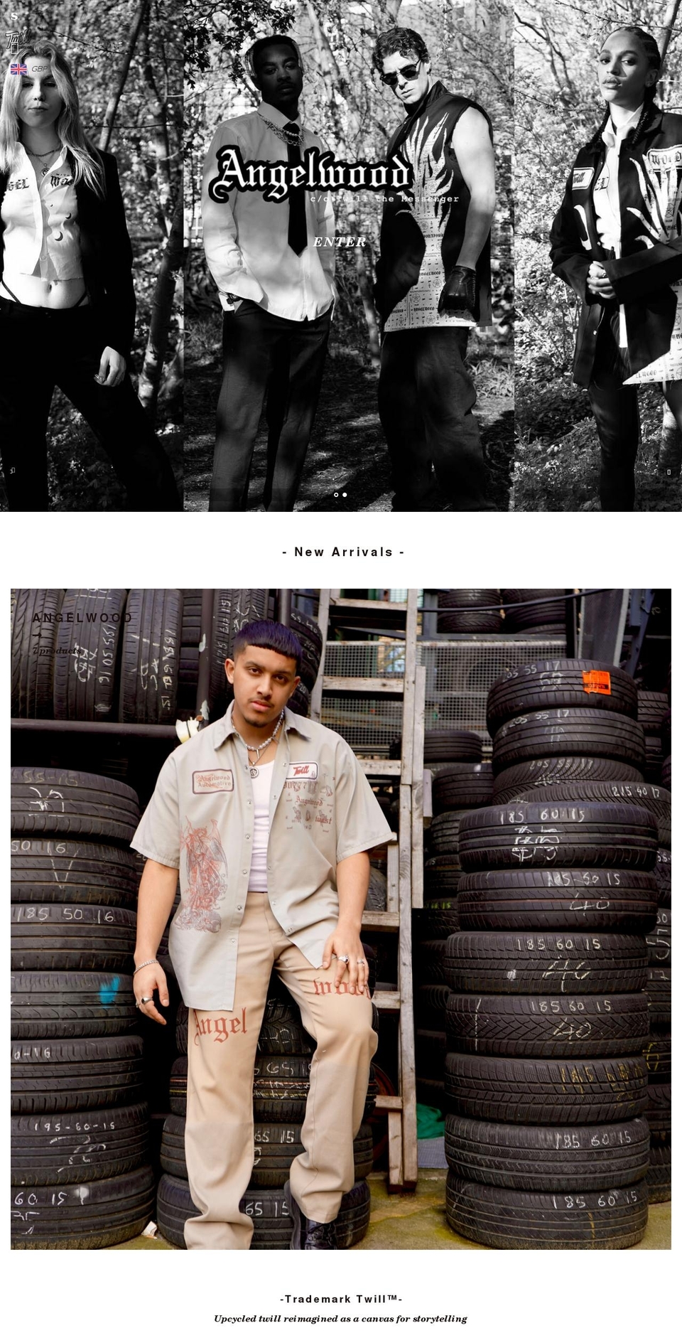 twillthemessenger.com shopify website screenshot