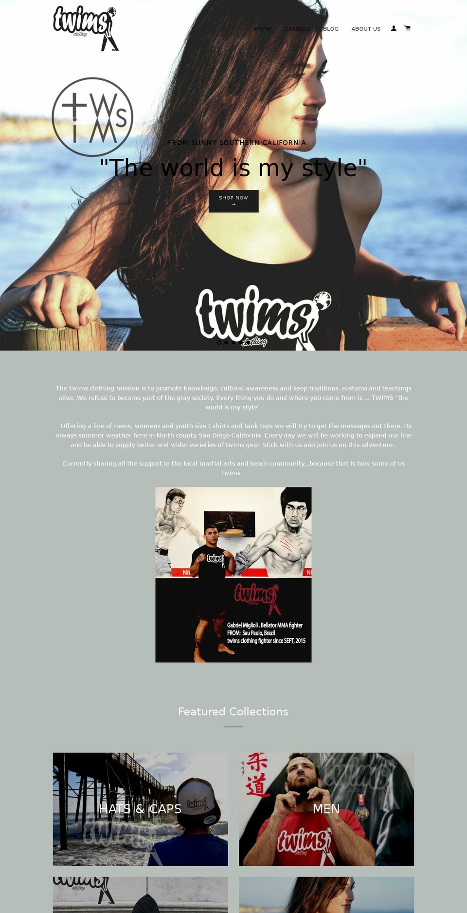 twimsclothing.com — Shopify storefront screenshot