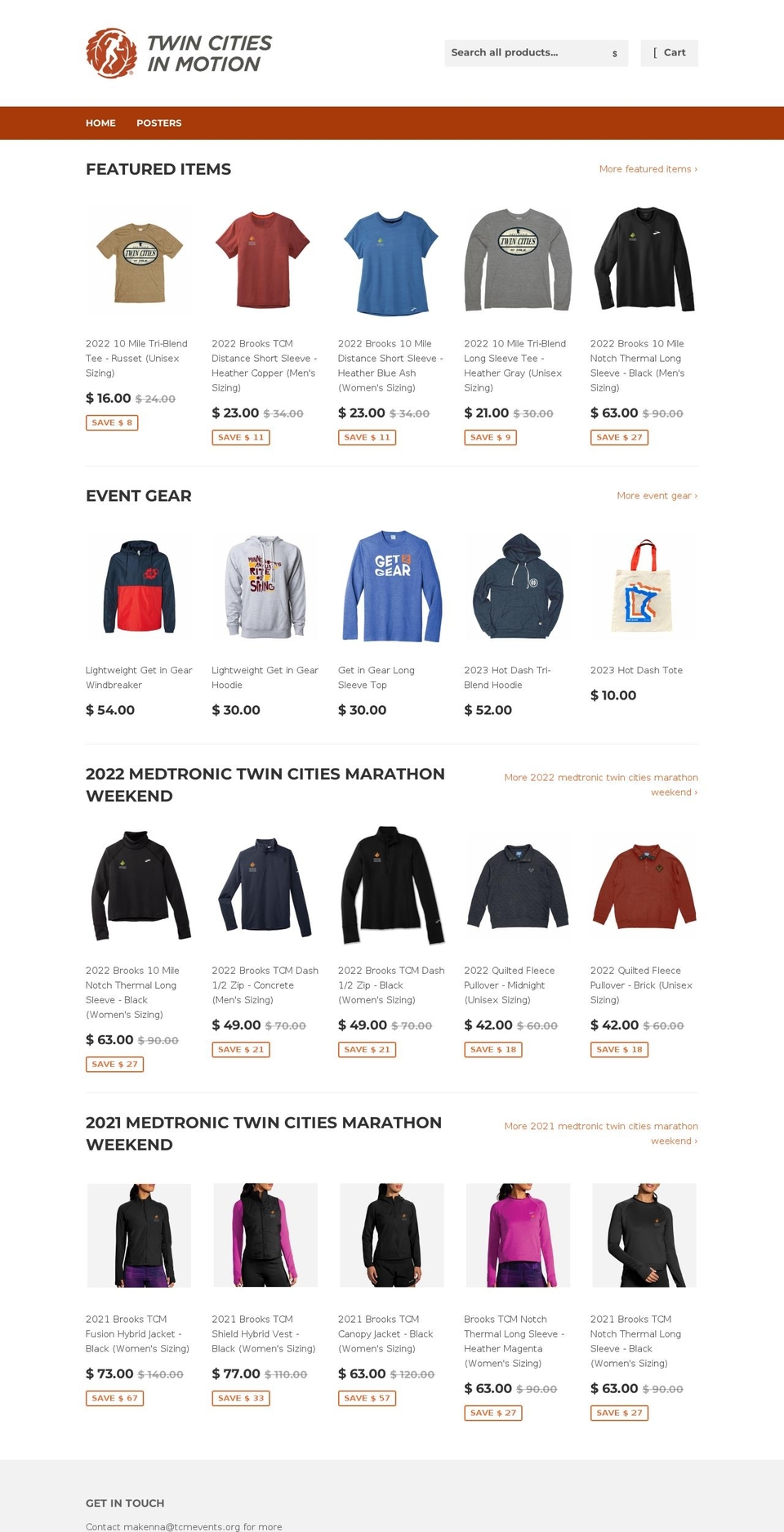 twin-cities-in-motion.myshopify.com shopify website screenshot
