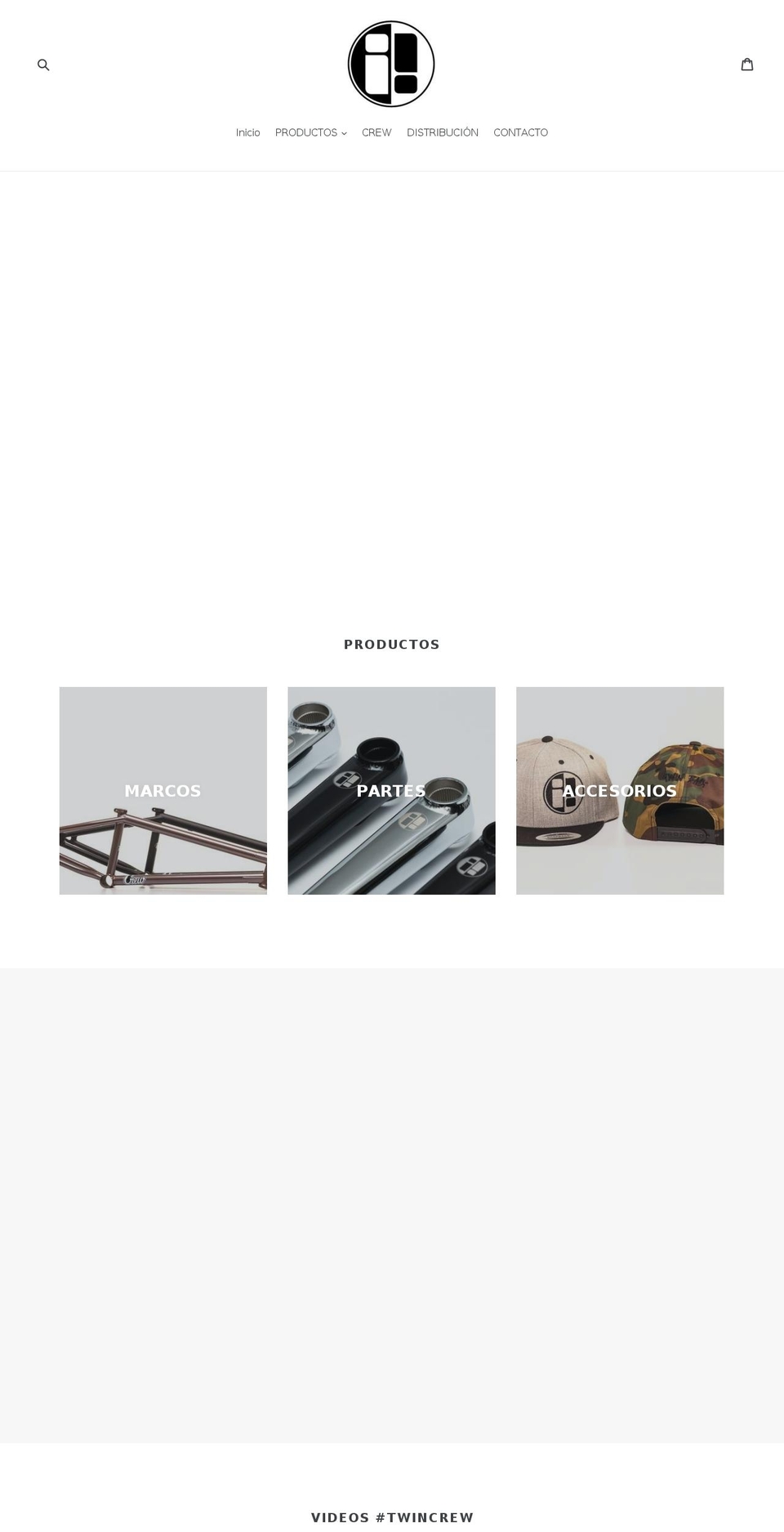 twinbmx.com — Shopify storefront screenshot