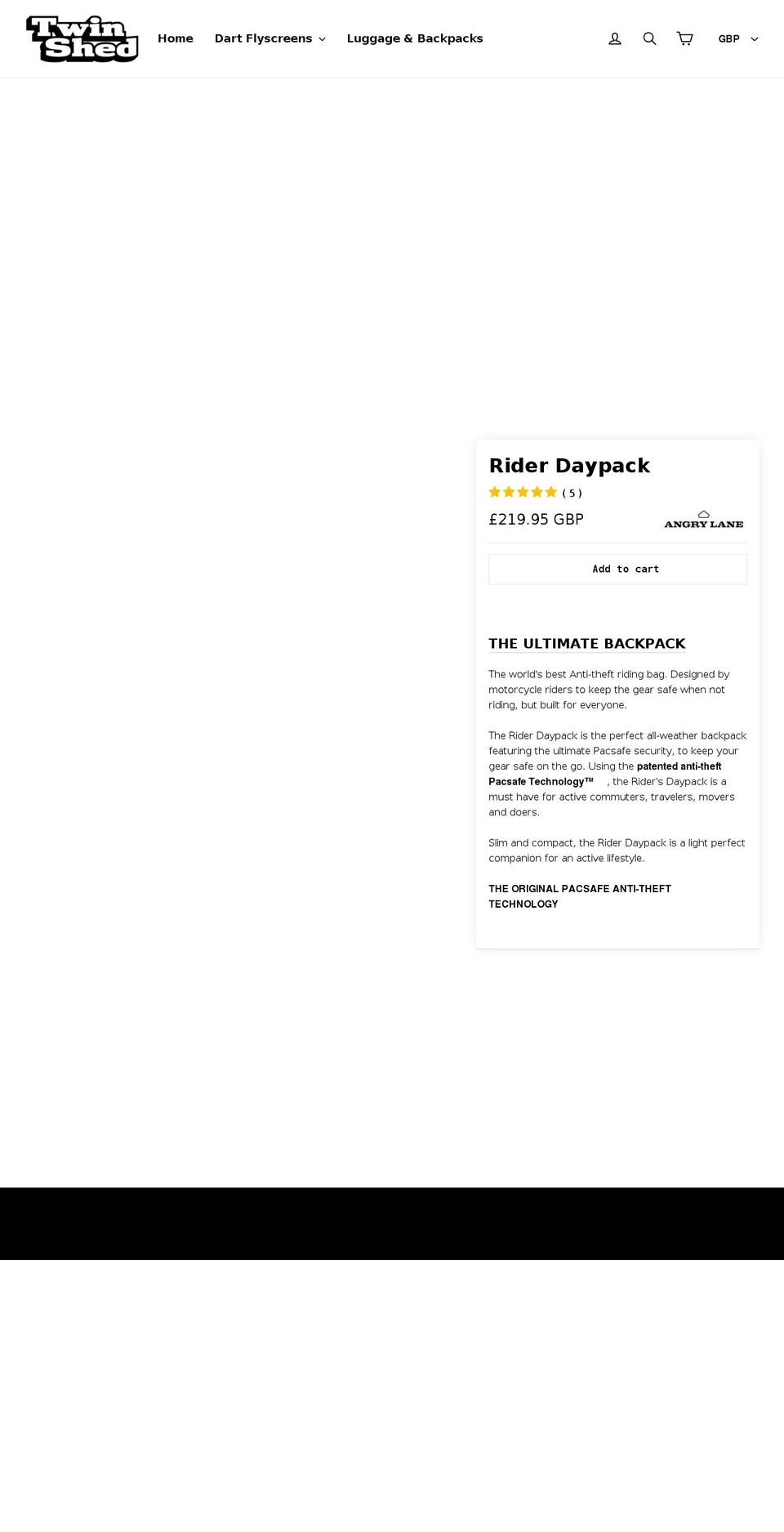 twinshed.com — Shopify storefront screenshot