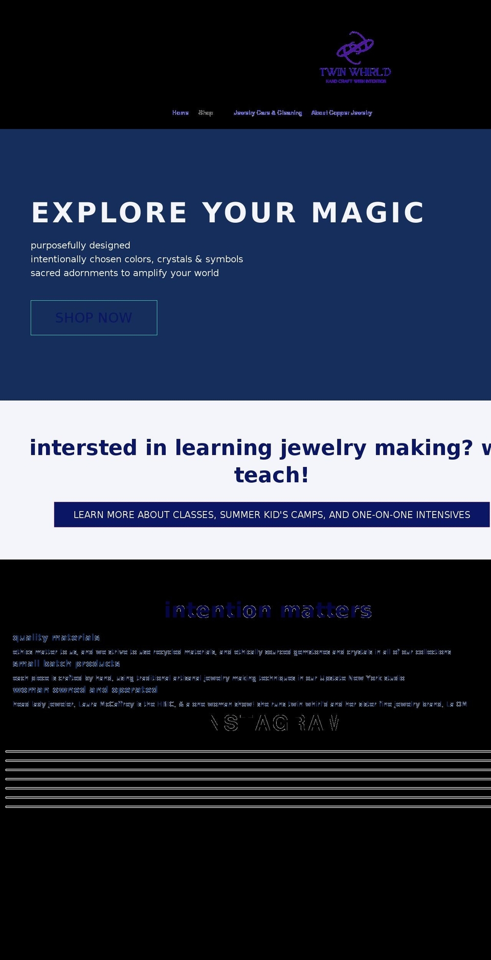 twinwhirld.com shopify website screenshot