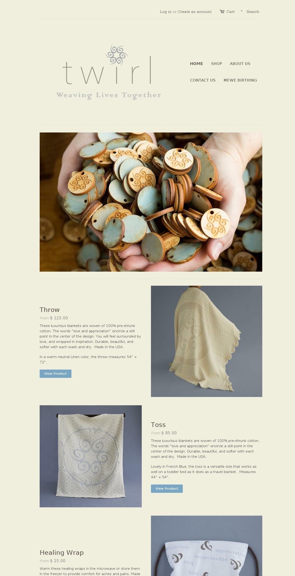 twirlconnect.com shopify website screenshot