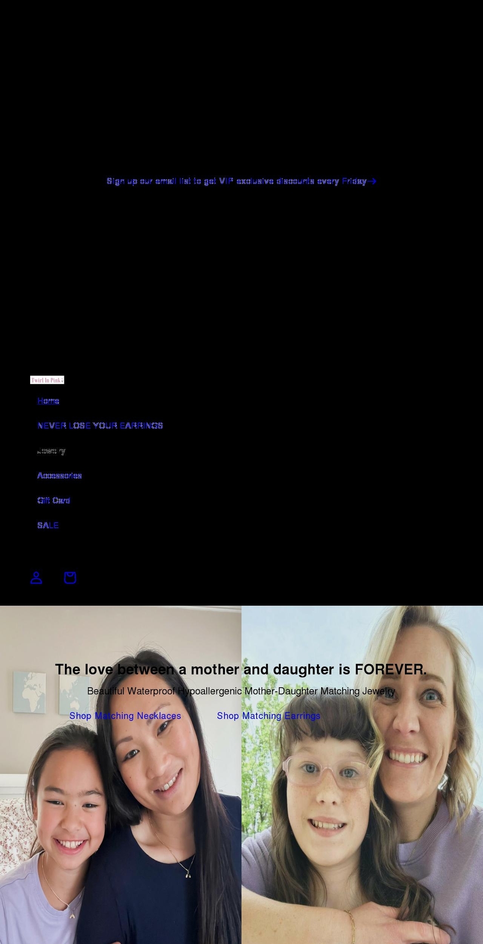 twirlinpink.com shopify website screenshot