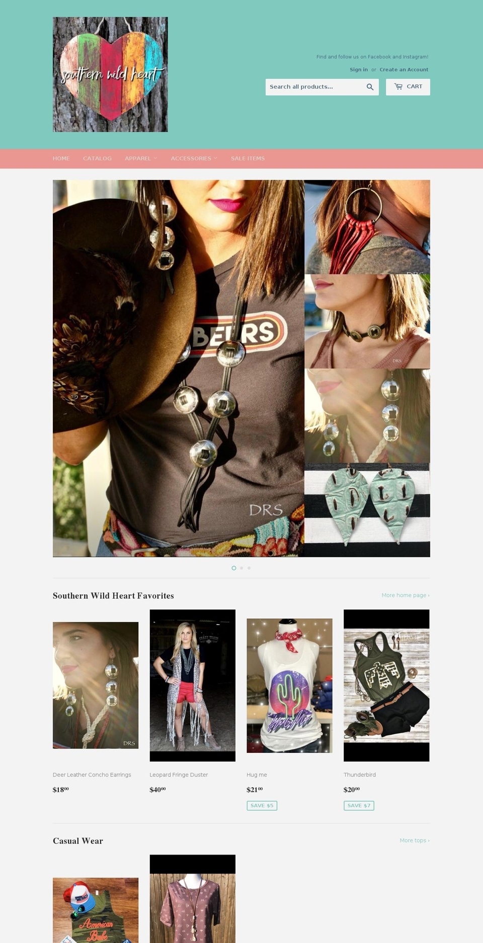 twistedcactusboutique.com — Shopify storefront screenshot