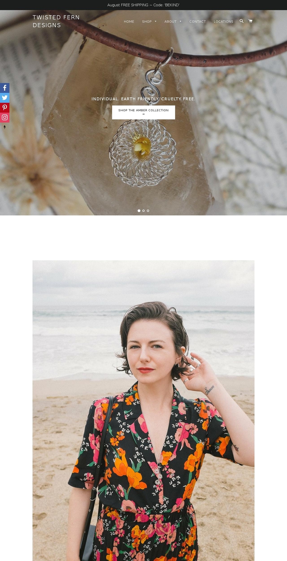 twistedferndesigns.com — Shopify storefront screenshot