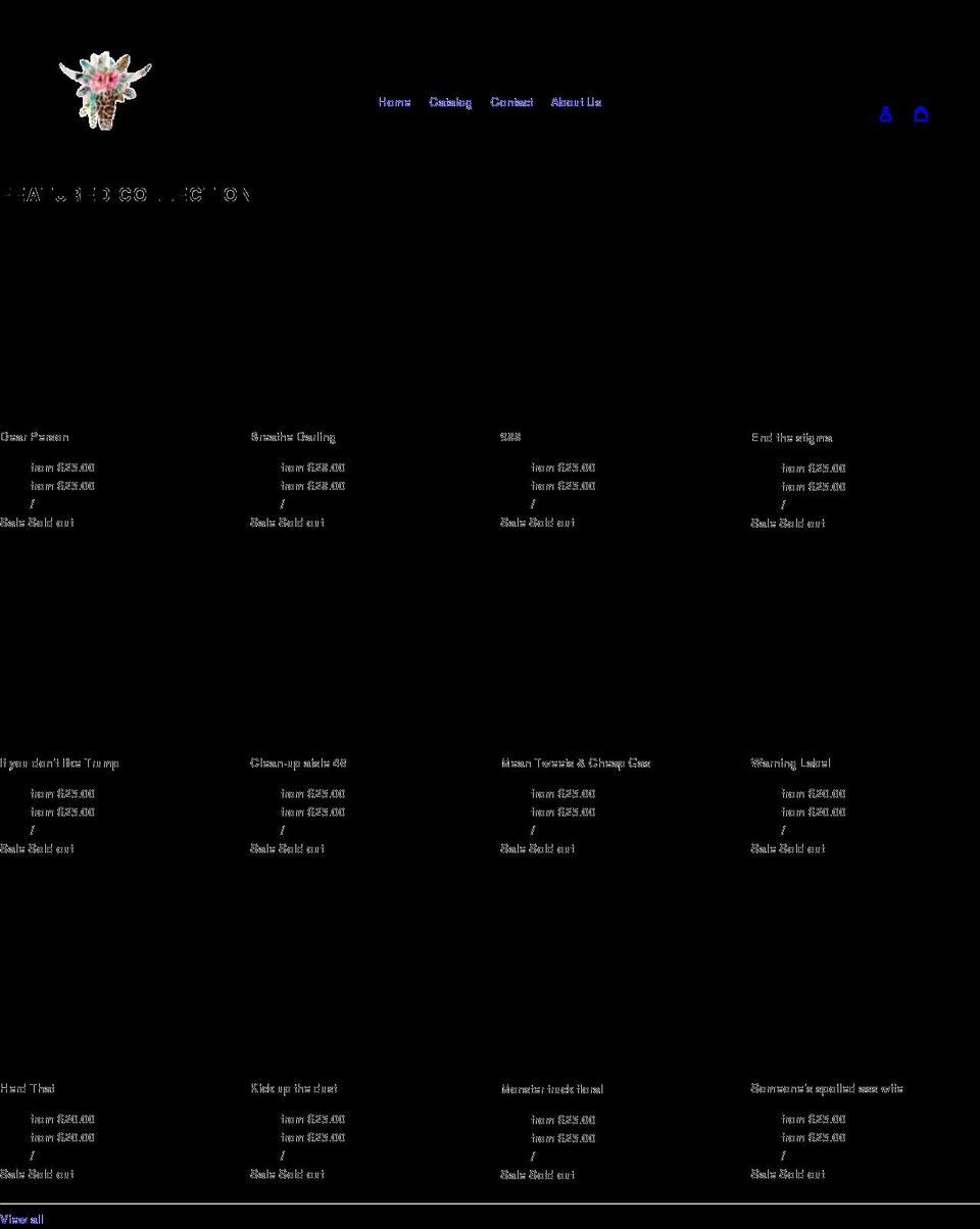 twistedleopardkreations.com shopify website screenshot