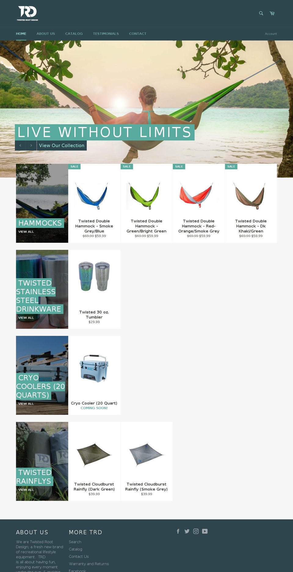 twistedrootdesign.com shopify website screenshot