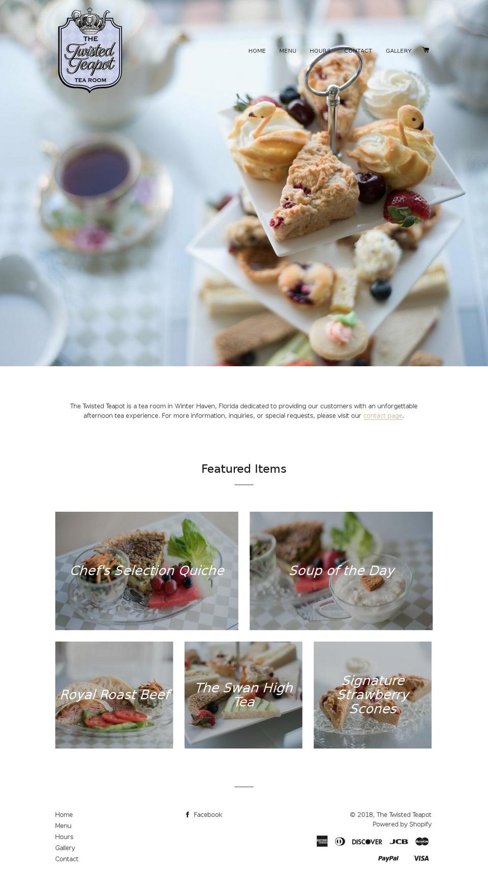 twistedteapot.com — Shopify storefront screenshot