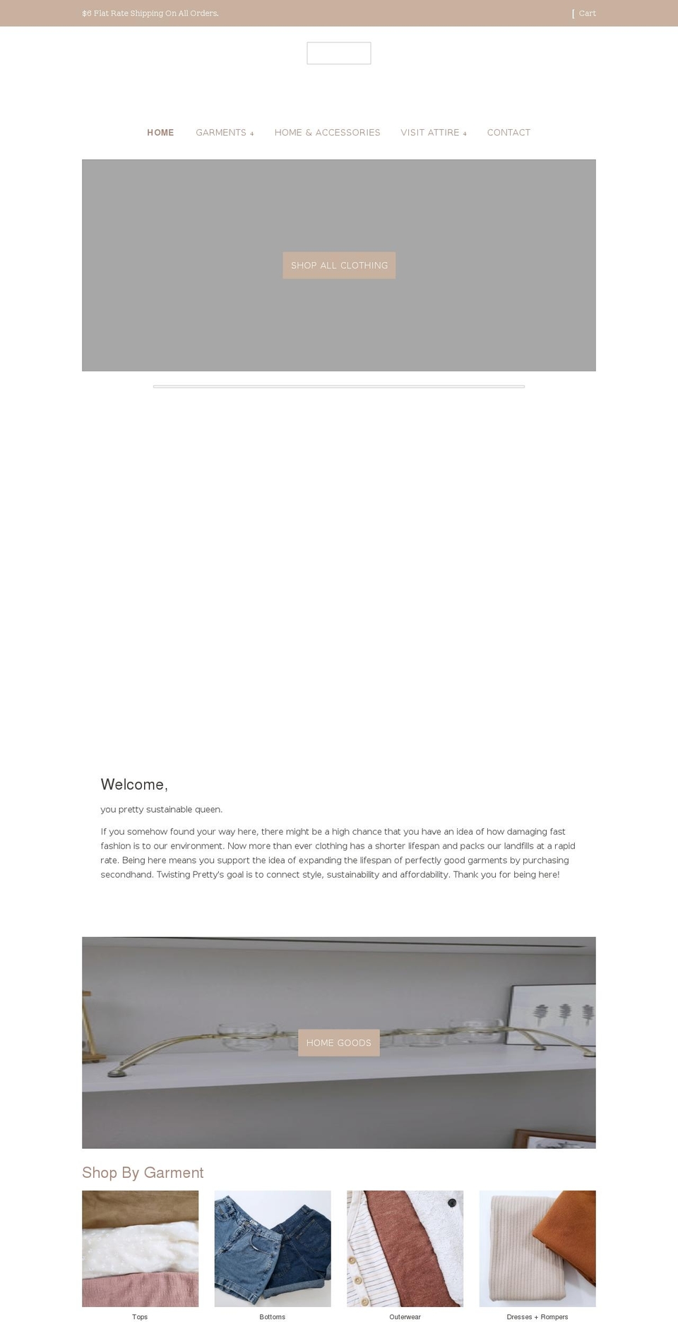 twistingpretty.com shopify website screenshot