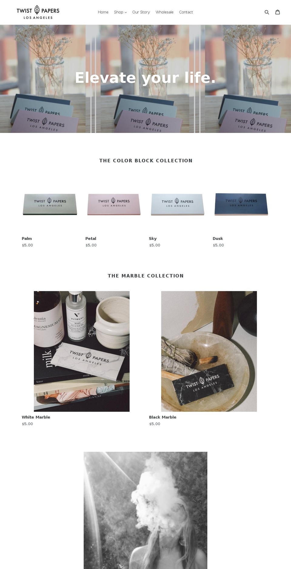 twistpapers.com — Shopify storefront screenshot