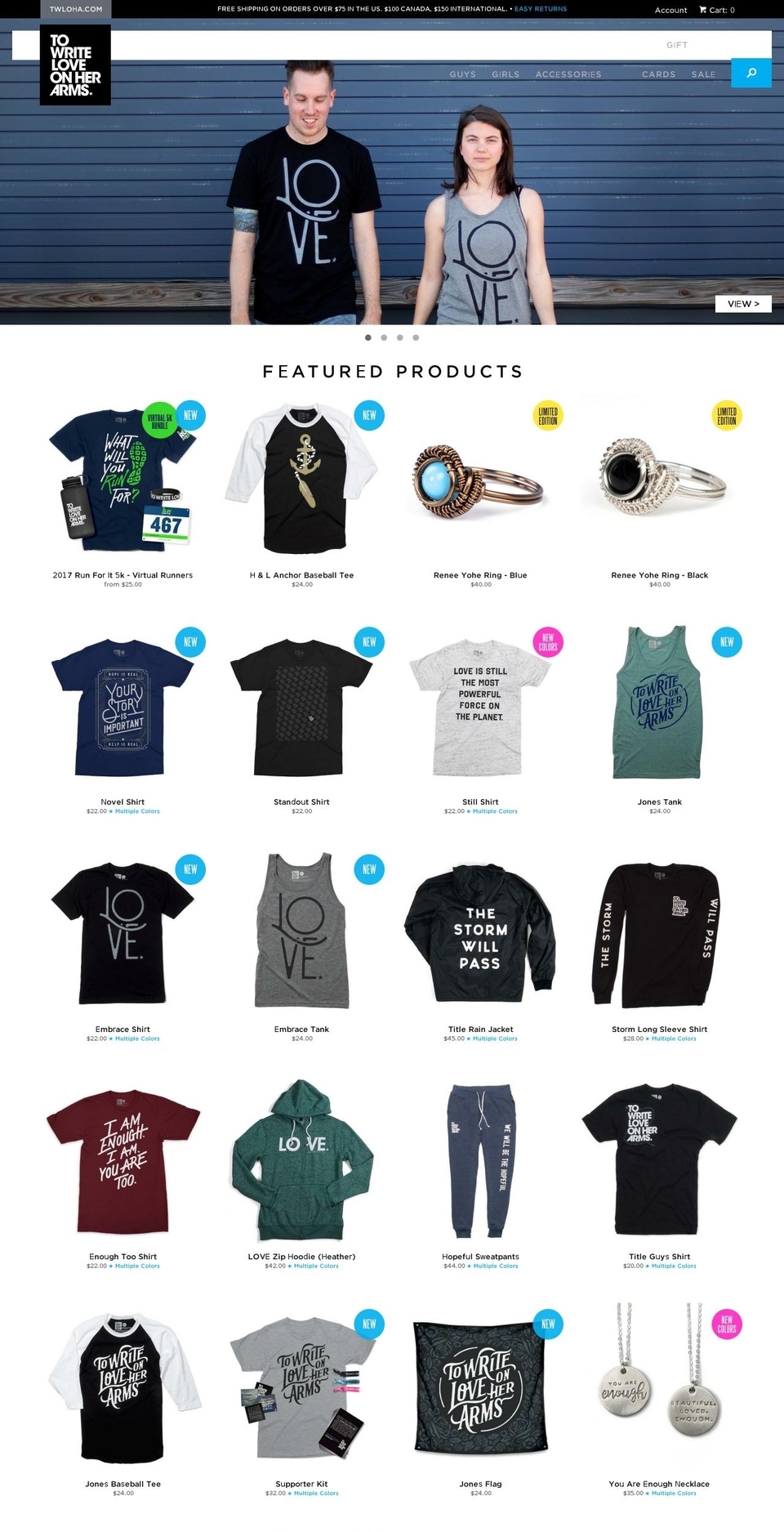 twlohastore.com shopify website screenshot