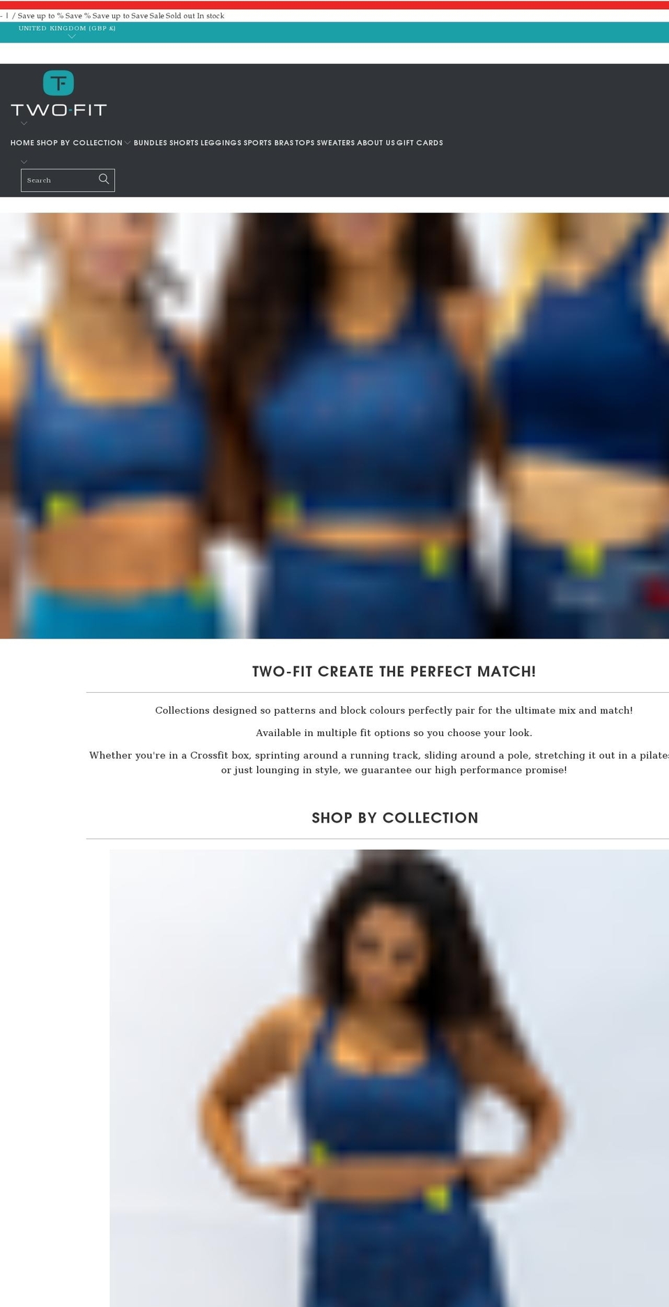 two-fit.co.uk shopify website screenshot