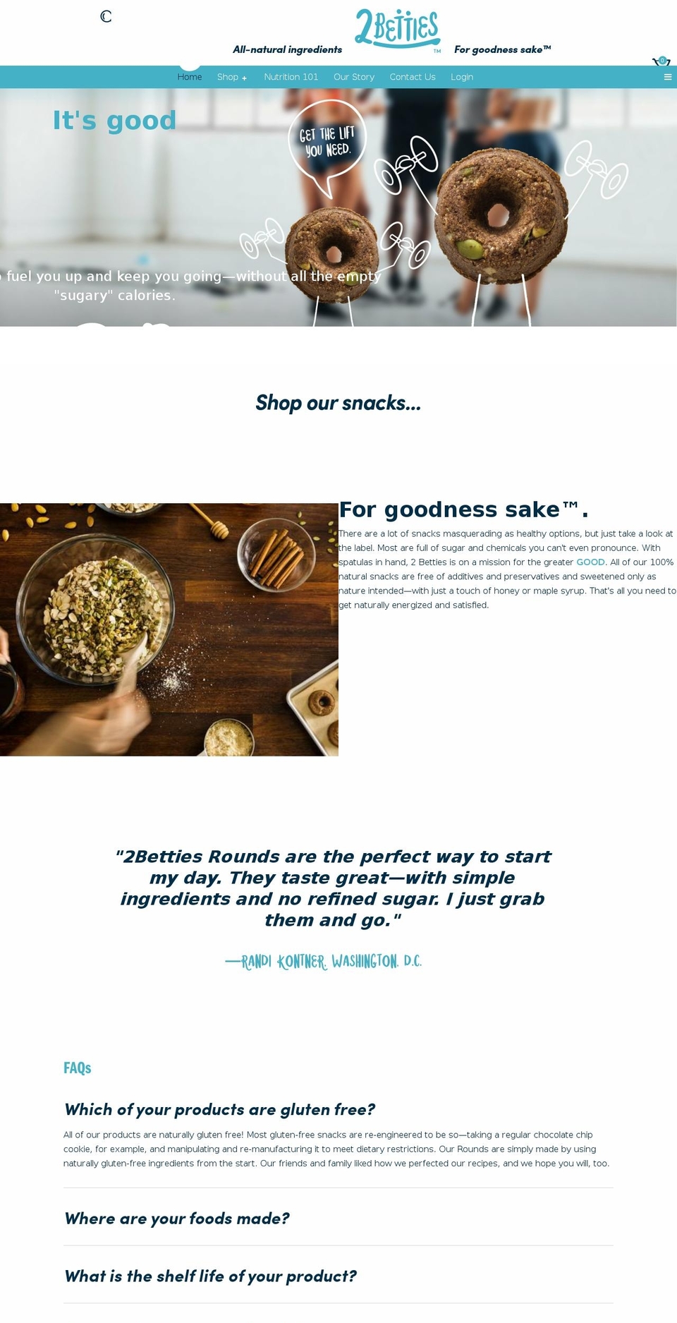 2betties - Vanilla ** Fix Shopify theme site example twobetties.com