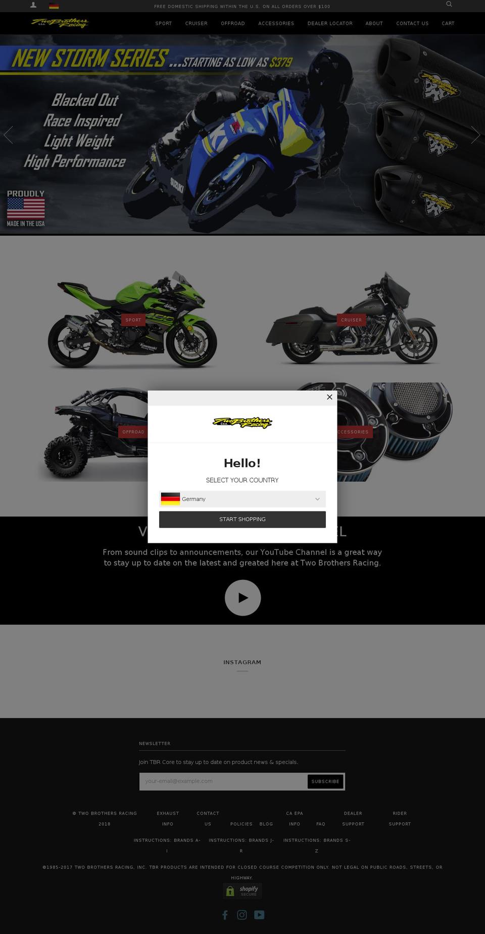 twobros.be shopify website screenshot