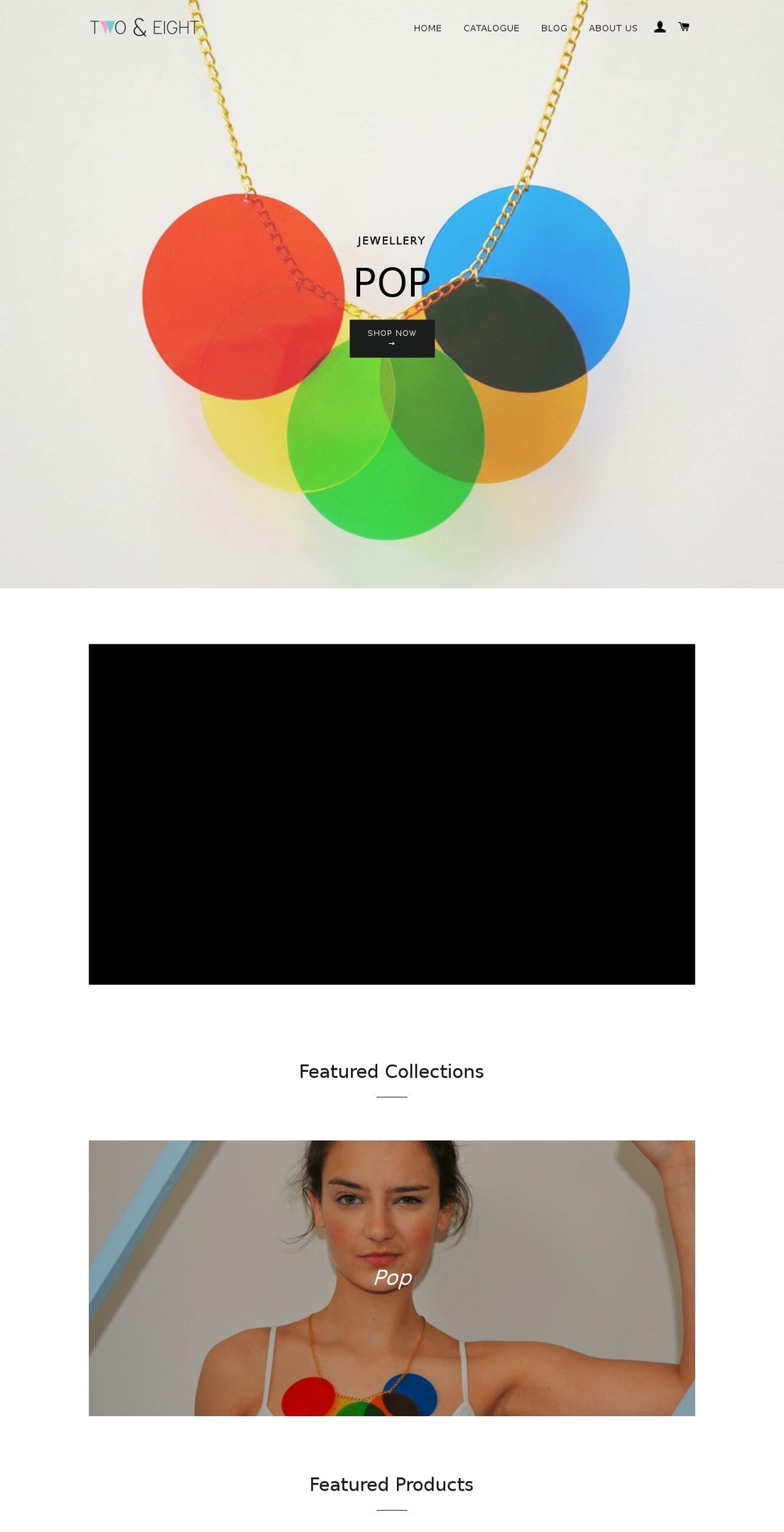 twoeightshop.com — Shopify storefront screenshot