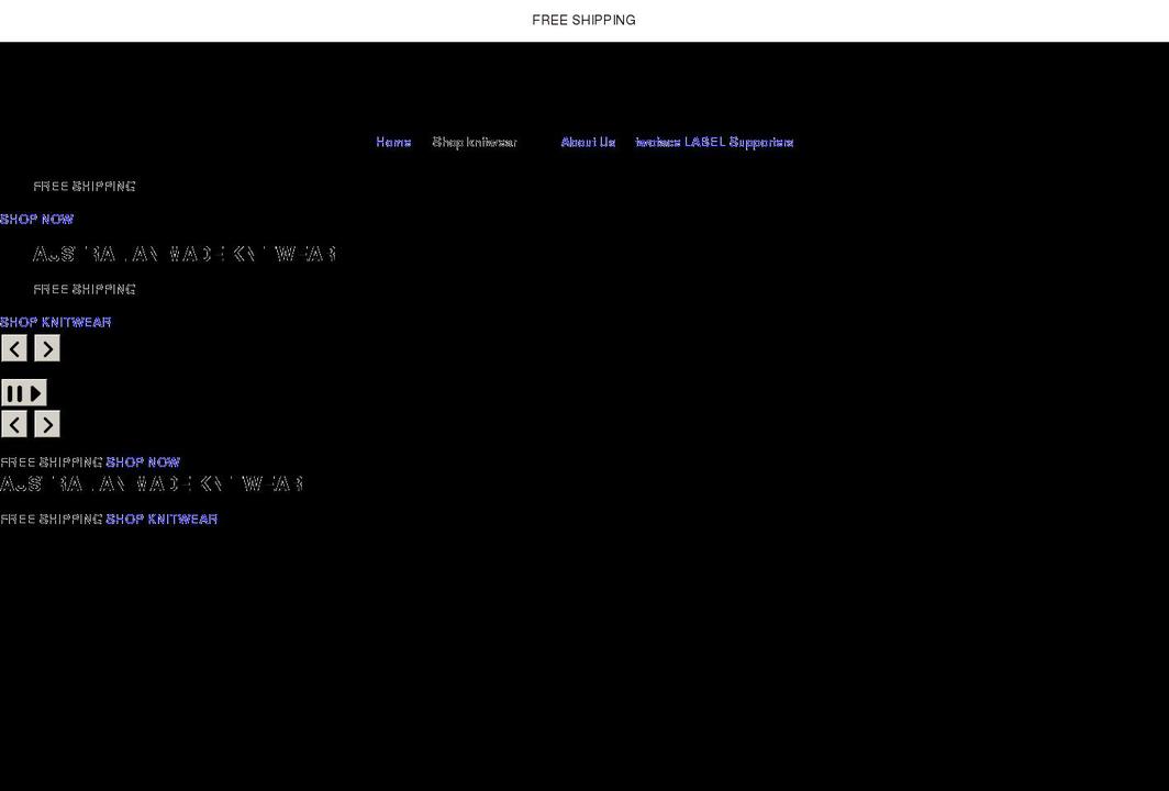 twofacelabel.com shopify website screenshot