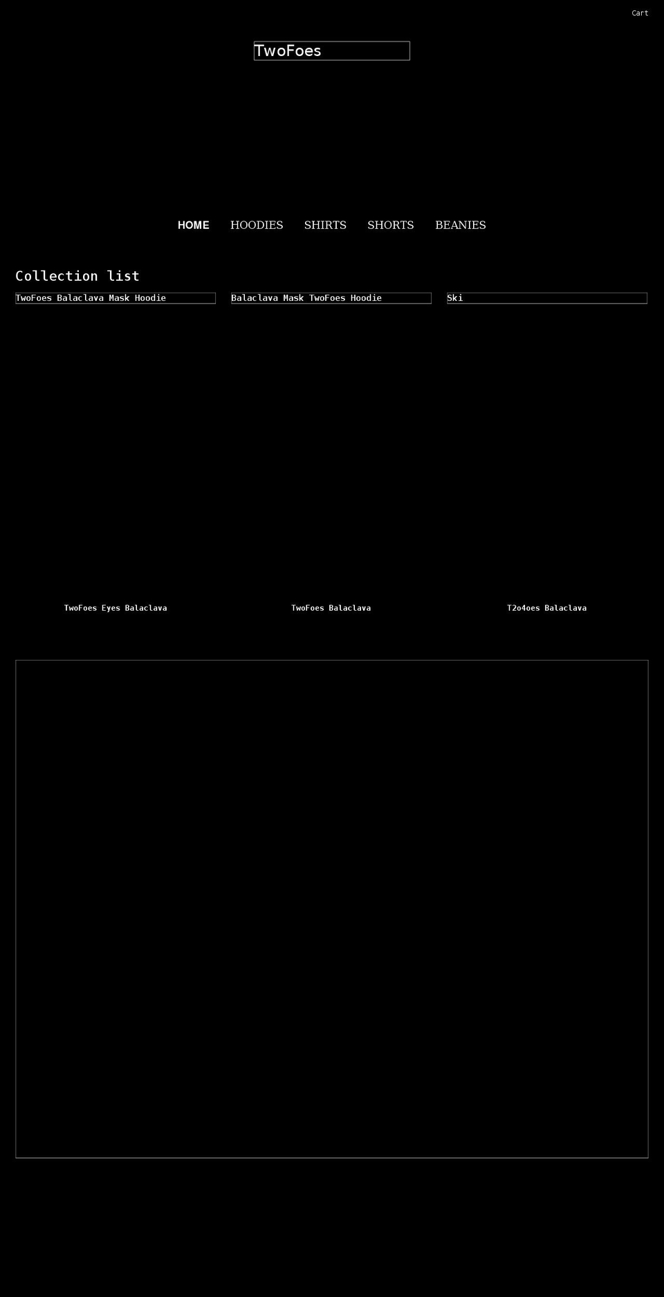 twofoes.com shopify website screenshot
