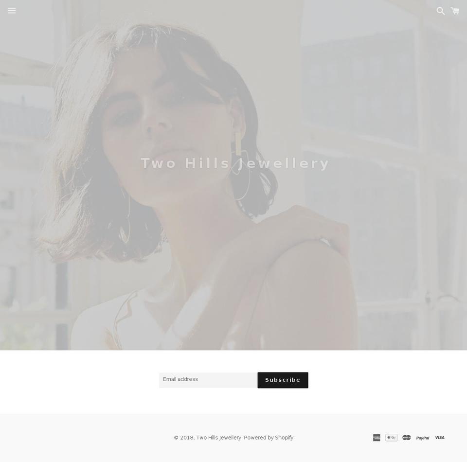 twohills.com.au shopify website screenshot