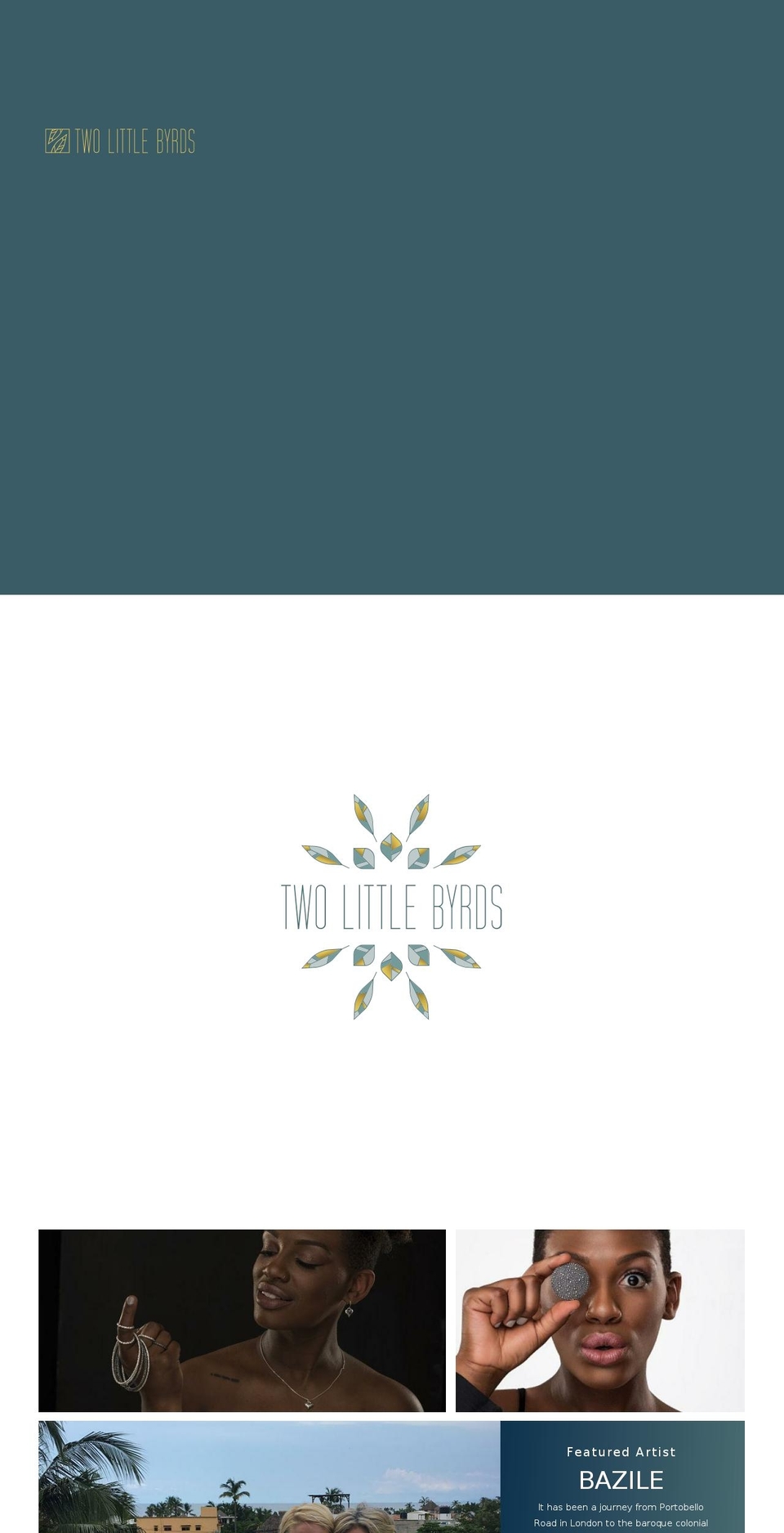 twolittlebyrds.com — Shopify storefront screenshot
