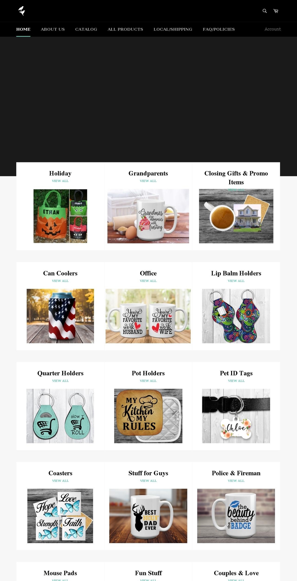 twosisterbirds.com — Shopify storefront screenshot
