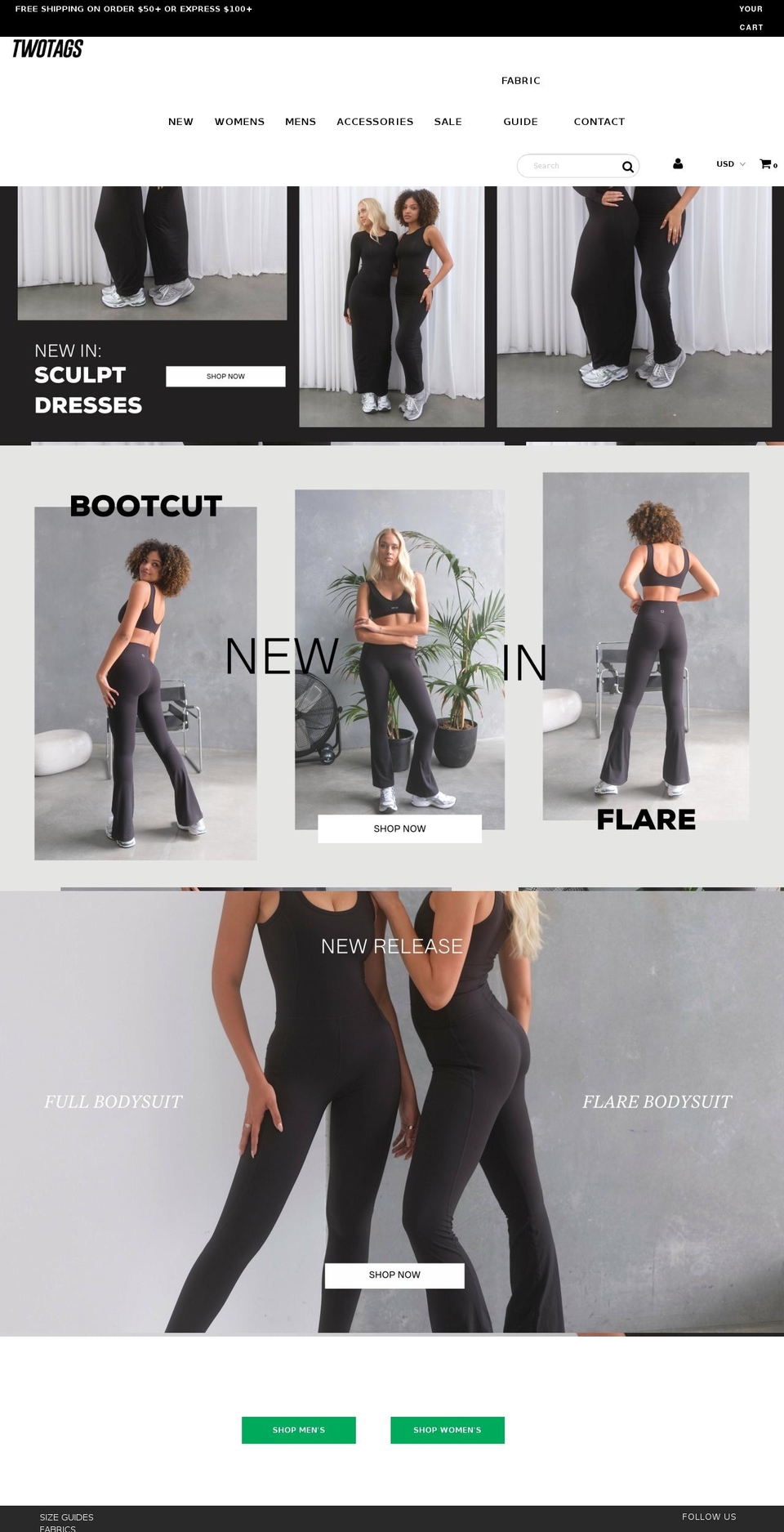 twotags.com shopify website screenshot