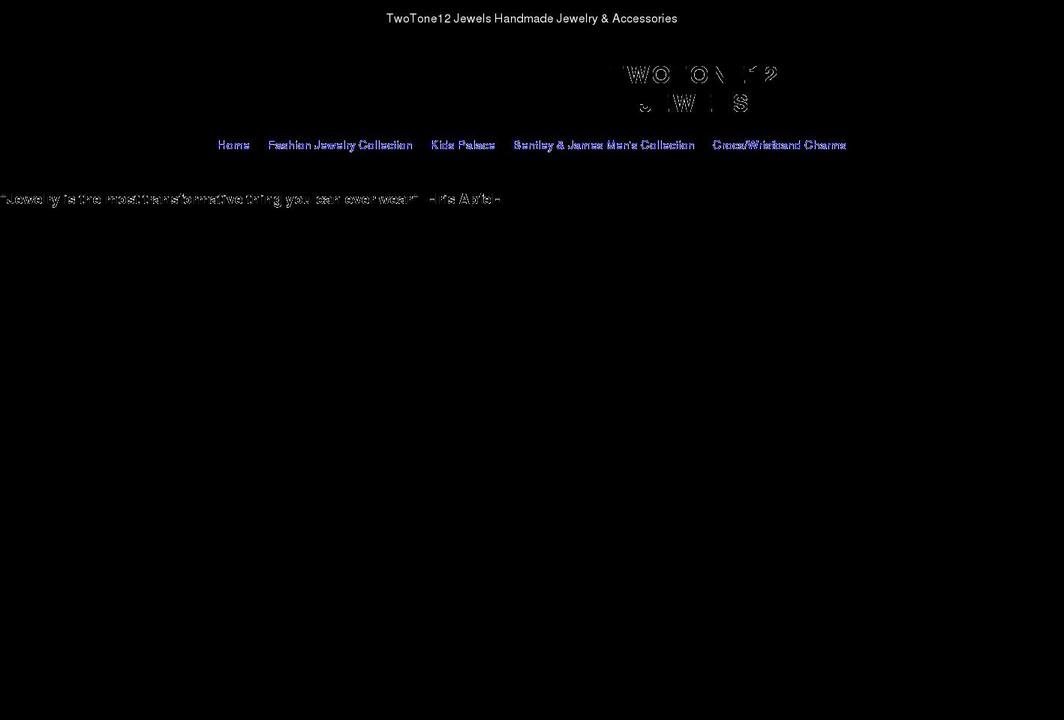 twotone12jewels.com shopify website screenshot