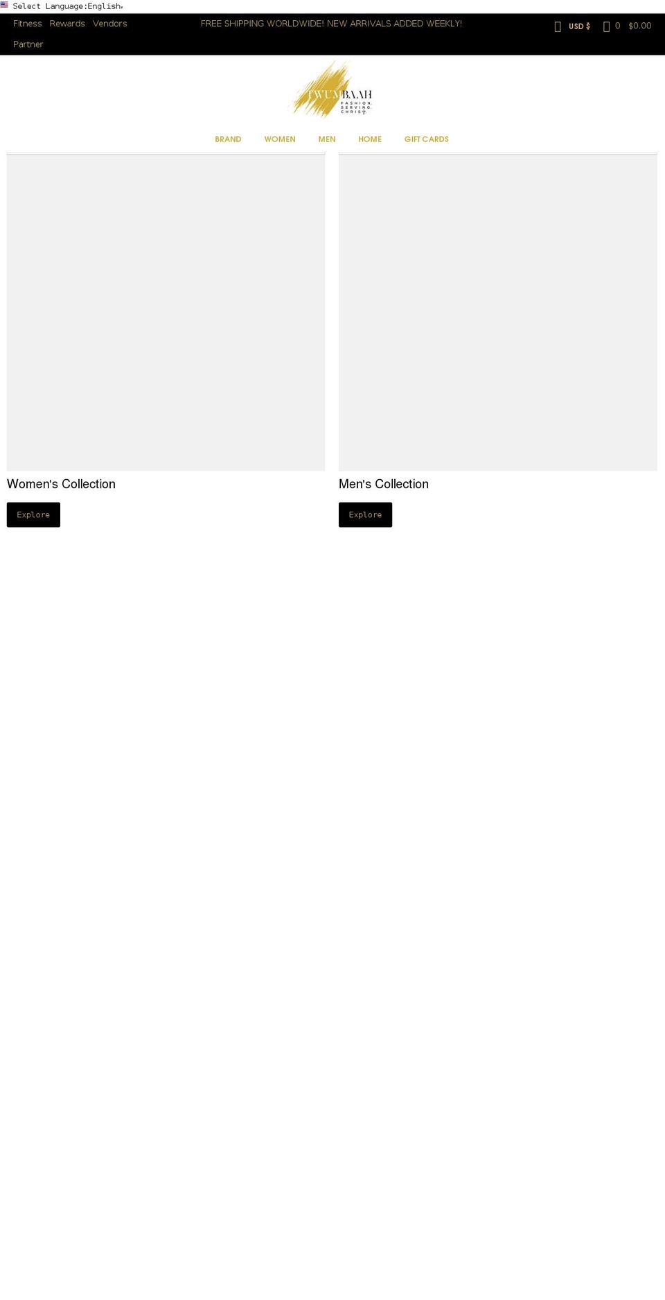 twumbaah.com shopify website screenshot