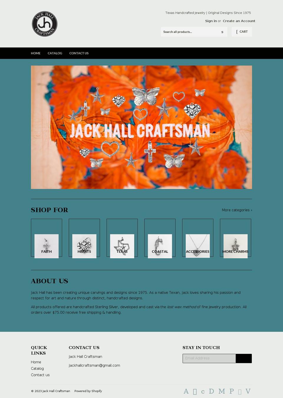 txcharms.com — Shopify storefront screenshot