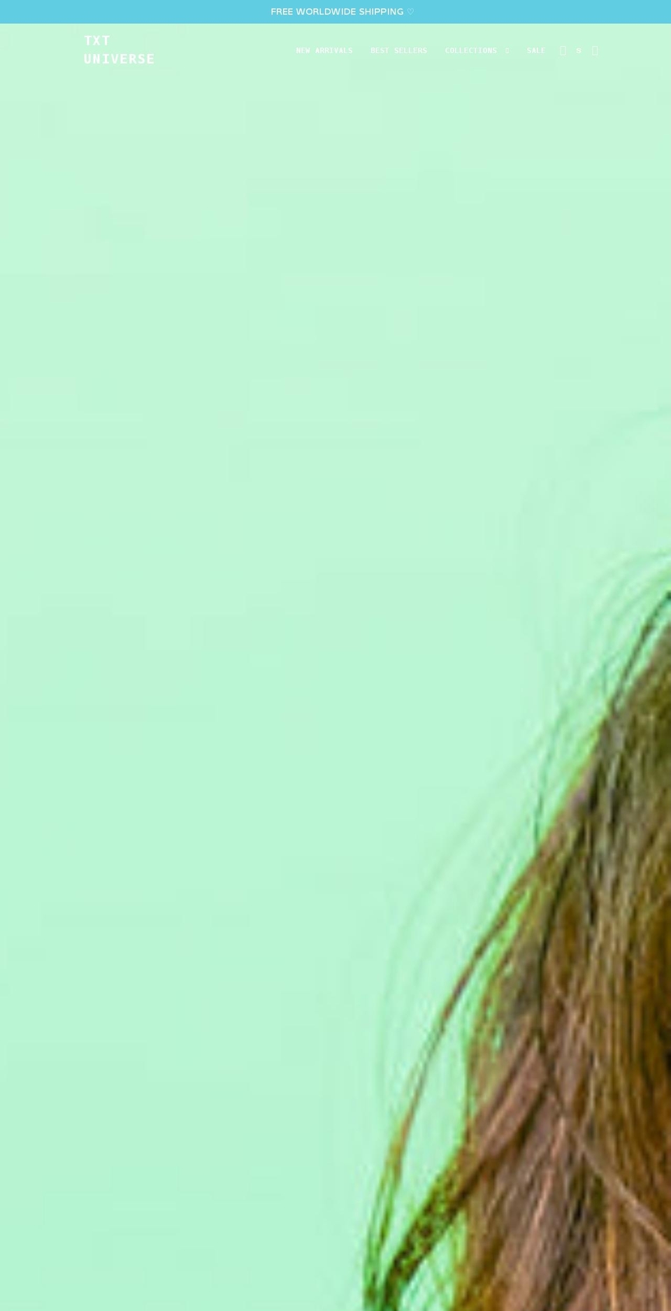 txt-universe.com shopify website screenshot