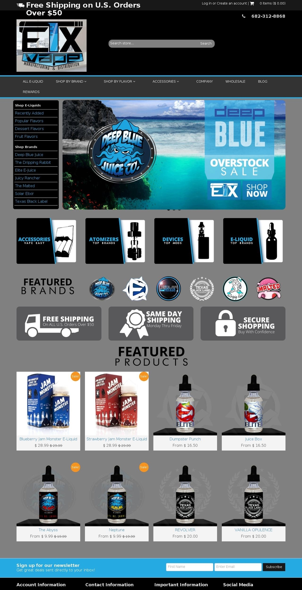 MAD - CMM Capital LLC Shopify theme site example txvape.com